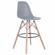 【E-home】EMSH北歐經典造型吧檯椅 六色可選(高腳椅 網美)