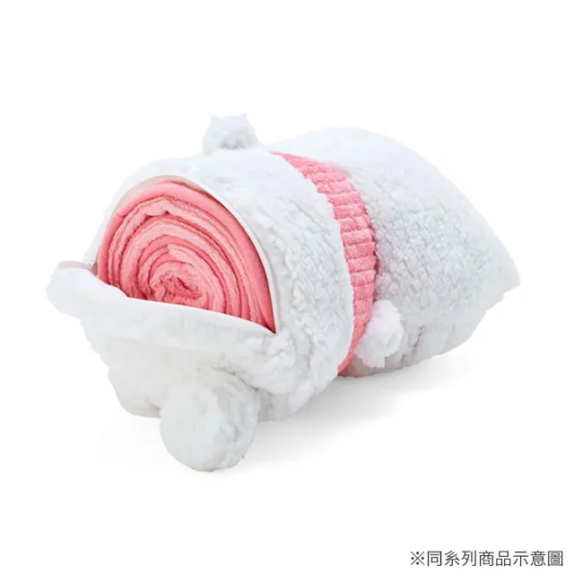 【SANRIO 三麗鷗】可收納玩偶造型毛毯 3用毛毯 酷洛米