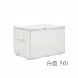 【E.dot】2入組 磨砂可視折疊棉被衣物收納箱/收納袋(30L)