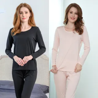 【御絹坊】蠶絲棉保暖上衣褲套組