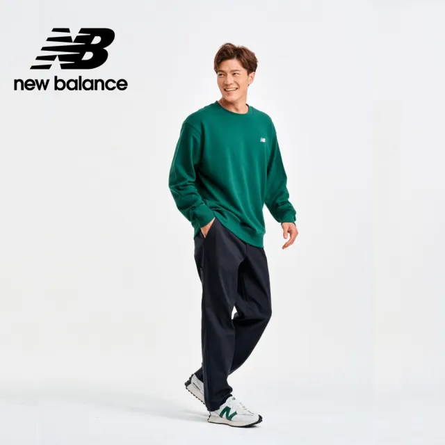 【NEW BALANCE】NB簡約休閒長褲_AMP41575BK_男性_黑色(亞版 版型正常)