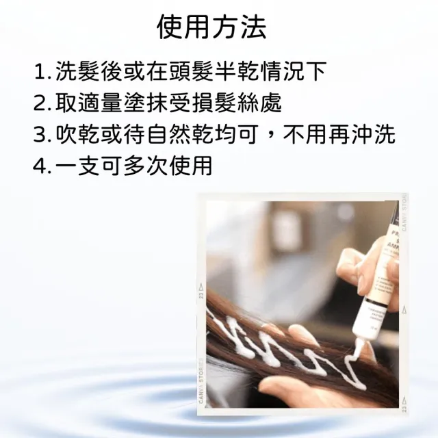 【CP-1】免沖洗蠶絲蛋白護髮安瓶 20ml/四支(護髮 免沖洗 護髮素 禮盒組)