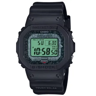 【CASIO 卡西歐】G-SHOCK 經典共存保護生態 限量聯名 達爾文雀 藍牙電波 太陽能電力 GW-B5600CD-1A3_42.8mm