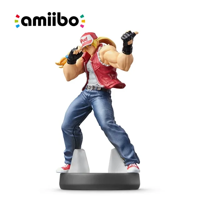 【Nintendo 任天堂】Switch amiibo 公仔 泰利•波格 餓狼傳說 格鬥天王(任天堂明星大亂鬥系列)