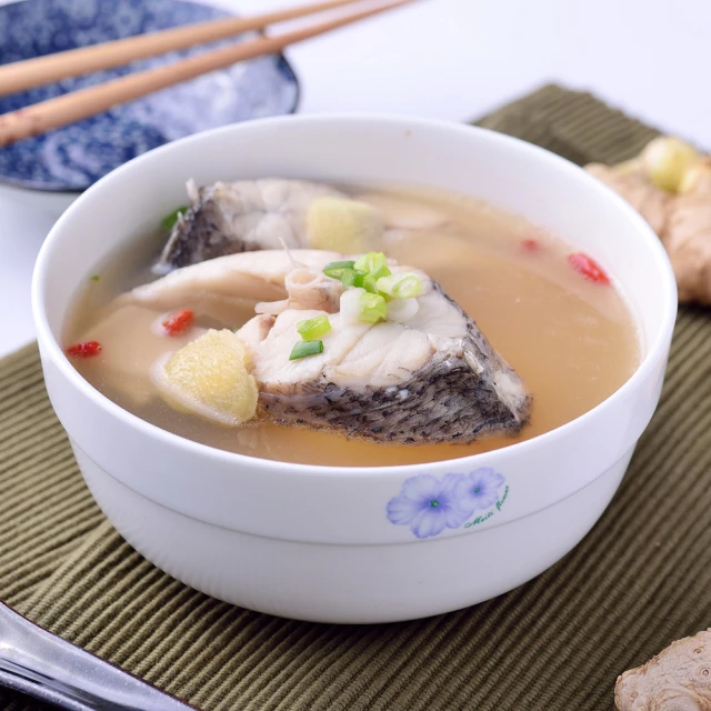 煲好湯即時機能湯品 補氣鱸魚湯冷凍料理包(養生煲湯) 推薦
