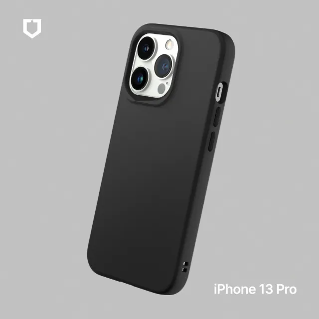 【RHINOSHIELD 犀牛盾】iPhone 13 Pro 6.1吋 SolidSuit 經典防摔背蓋手機保護殼(獨家耐衝擊材料)