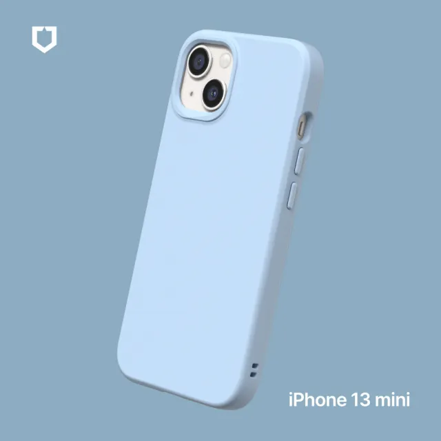 【RHINOSHIELD 犀牛盾】iPhone 13 mini 5.4吋 SolidSuit經典防摔背蓋手機保護殼(獨家耐衝擊材料 原廠出貨)