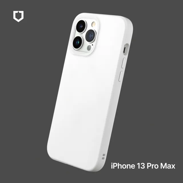 【RHINOSHIELD 犀牛盾】iPhone 13 Pro Max 6.7吋 SolidSuit 經典防摔背蓋手機保護殼(獨家耐衝擊材料)