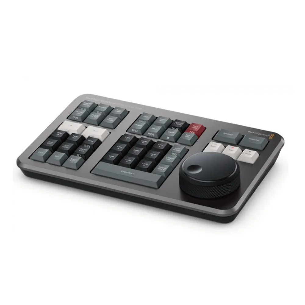 Blackmagic Design】DaVinci Resolve Speed Editor 快剪鍵盤(DV/RES/BBPNLMLEKB) -  momo購物網- 好評推薦-2025年2月