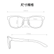 【LAVALens】潮流中性流行款-輕藍光眼鏡(2304-輕藍光眼鏡 男女皆可戴)