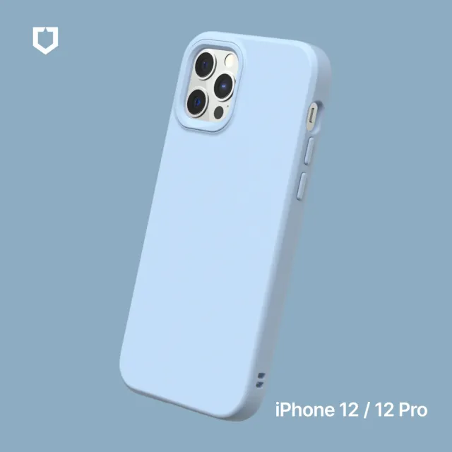 【RHINOSHIELD 犀牛盾】iPhone 12/12 Pro 6.1吋 SolidSuit 經典防摔背蓋手機保護殼(獨家耐衝擊材料)