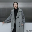 【MO-BO】針織拼接大衣
