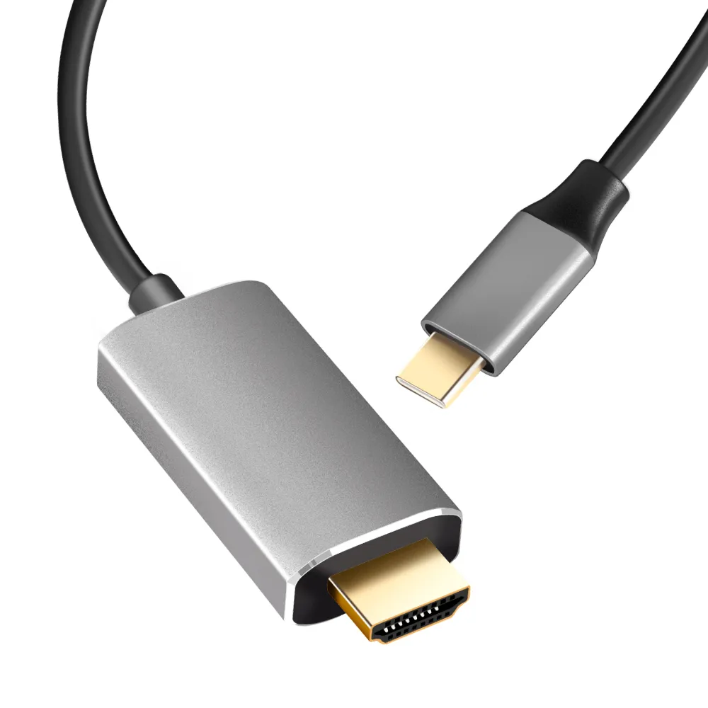 【High-Speed】Type C 轉 HDMI 傳輸線 4K 60Hz 手機接電視 USB C 影音訊號轉接線 - 1.8M(轉接器 連接線)