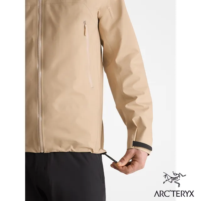 【Arcteryx 始祖鳥官方直營】男 Beta 防水外套(柳條褐)