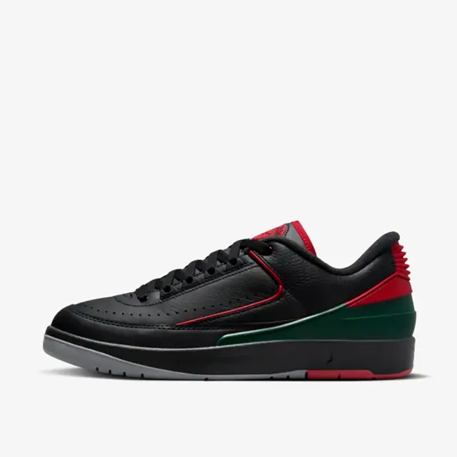 【NIKE 耐吉】籃球鞋 運動鞋 AIR JORDAN 2 RETRO LOW 男鞋 黑(DV9956006)
