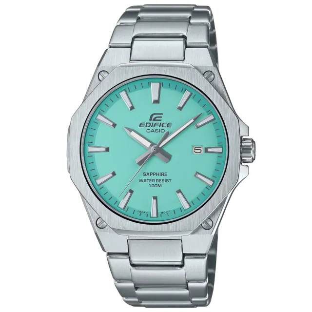 【CASIO 卡西歐】EDIFICE 輕薄設計 八角錶圈 運動腕錶 送禮推薦 禮物(EFR-S108D-2BV)