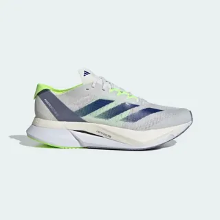 【adidas 愛迪達】慢跑鞋 男鞋 運動鞋 緩震 ADIZERO BOSTON 12 M 白藍 IE8493