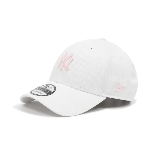 【NEW ERA】棒球帽 MLB 白 粉 940帽型 NY 可調式頭圍 紐約洋基 帽子 老帽(NE13956974)