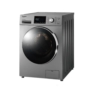 【Panasonic 國際牌】12公斤變頻溫水洗脫烘滾筒式洗衣機—晶漾銀(NA-V120HDH-G)