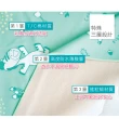 【奶油獅】台灣製造-森林野餐ADVANTA超防水止滑保潔墊/生理墊/尿布墊(特大150x186cm-水綠)