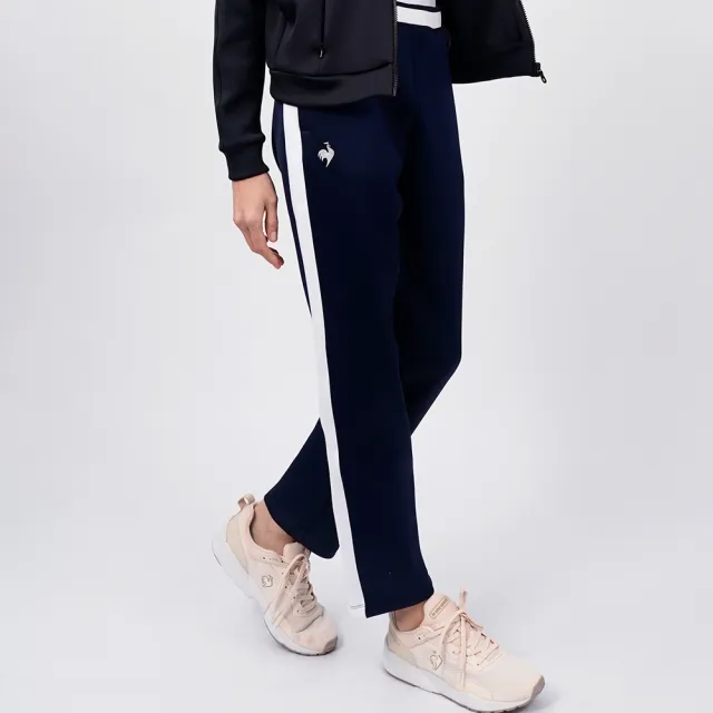 【LE COQ SPORTIF 公雞】運動生活針織運動長褲 男女款-2色-LOS81875_LOS82875