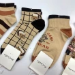 【Socks Form 襪子瘋】5雙組-100%純棉日系短襪(踝襪/棉襪/船型襪/女襪)