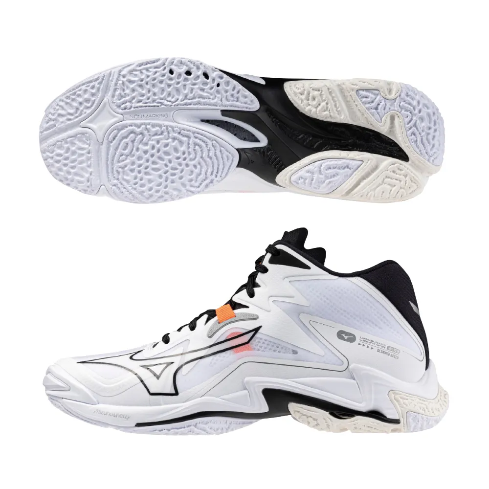 MIZUNO 美津濃】WAVE LIGHTNING Z8 MID 排球鞋V1GA240551(排球鞋 