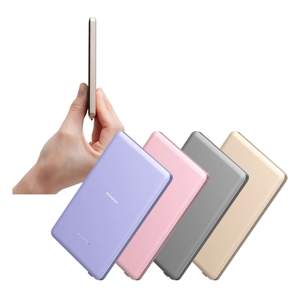 【Photofast】MAGSLIM 5000mAh 超薄磁吸無線行動電源(Mag Slim/Magsafe)