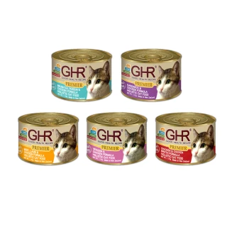 【GHR 健康主義】貓用無穀主食罐(175G X24罐 全齡貓)
