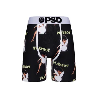 【PSD Underwear】PLAY BOY- 平口四角褲-DARINE-白色