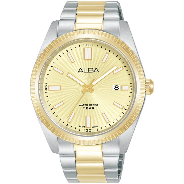 ALBAALBA 雅柏 太陽紋時尚腕錶-42.2mm(VJ42-X353KS/AS9S64X1)