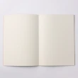 【MUJI 無印良品】筆記本/空白.線裝/30張.A5.米