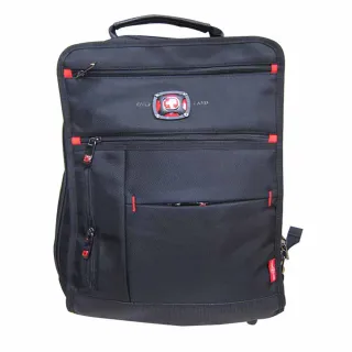 【OverLand】後背包大容量可放A4資夾14電腦二主袋+外袋共七層胸釦+哨水外袋