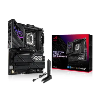 【ASUS 華碩】ROG STRIX Z790-E GAMING WIFI II 主機板+Intel Core i7-14700K 中央處理器(M+C組合包)