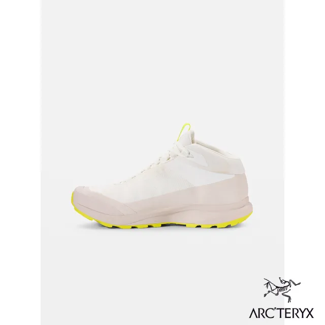 【Arcteryx 始祖鳥官方直營】Aerios FL2 中筒GT 登山鞋(蠶絲白/音速綠)