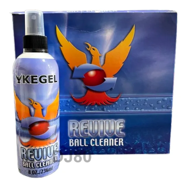 【DJ80嚴選】美國KEGEL REVIVE BOWLING BALL CLEANER 保齡球清潔劑(2瓶組 8oz / 236ml)