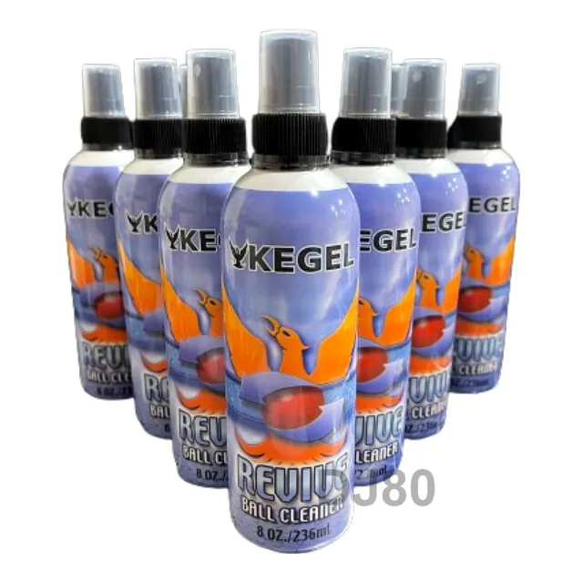 【DJ80嚴選】美國KEGEL REVIVE BOWLING BALL CLEANER 保齡球清潔劑(2瓶組 8oz / 236ml)