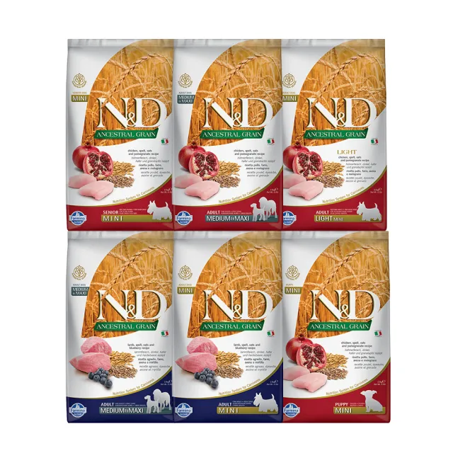 【Farmina 法米納】LD 2.5kg｜ND天然低穀犬糧 2.5公斤 母犬 低GI狗飼料(幼犬、成犬、老犬、高齡犬)