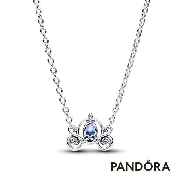 【Pandora 官方直營】迪士尼《仙履奇緣》南瓜馬車造型項鏈-絕版品