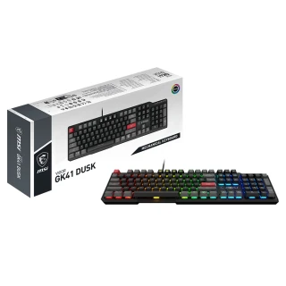 【MSI 微星】VIGOR GK41 DUSK 電競鍵盤
