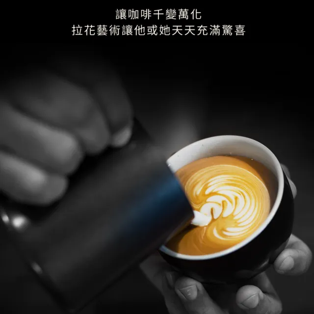 【義大利 Giaretti】Barista EX系列 經典義式濃縮咖啡機 冰極灰 GL-5700(20Bar萃取/15段磨豆/可拆式刀盤)