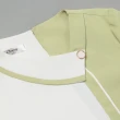 【OUWEY 歐薇】都會撞色剪接造型翻領上衣(淺綠色；S-L；3223061106)