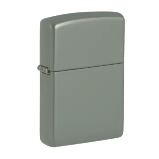 【Zippo官方直營】鼠尾草綠亮漆-素面-防風打火機(美國防風打火機)