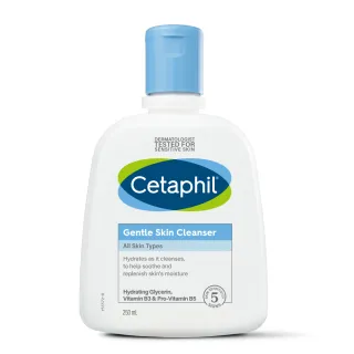 【Cetaphil 舒特膚】官方直營 溫和潔膚乳 250ml(洗面乳/敏感肌/保濕/B3/B5/乾燥粗糙)