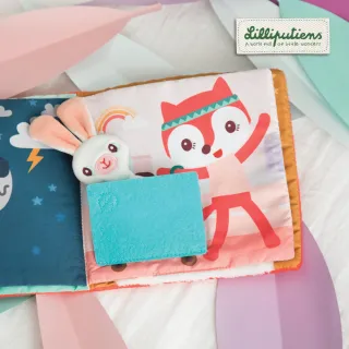 【Lilliputiens】生活布書附故事玩偶-兩款(互動式布書 寶寶布書)