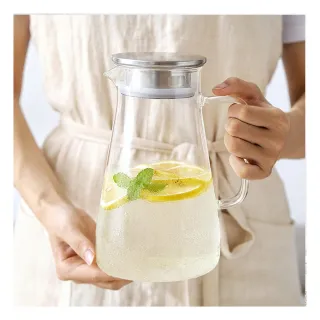 【好拾物】耐熱玻璃 玻璃水壺 把手水壺(1800ml)