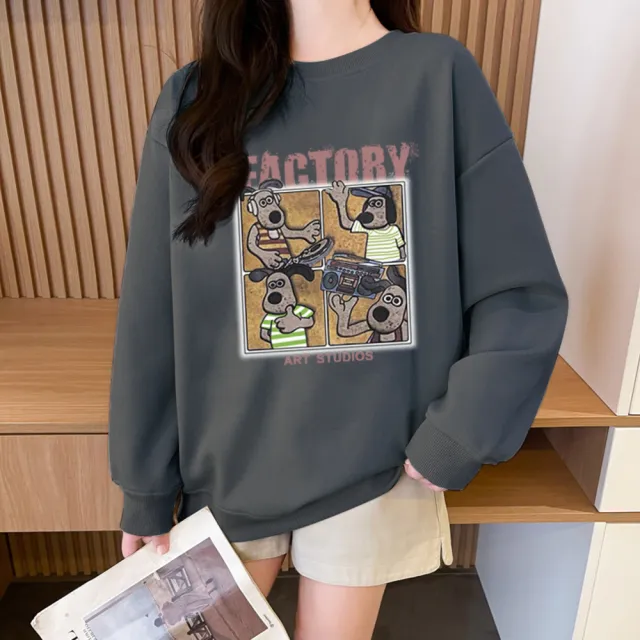 【SCL 南加州丹寧】顯瘦保暖音樂教室長袖毛衣上衣**5XL C6490
