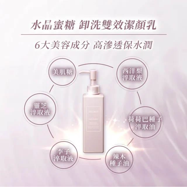 【COSME DECORTE 黛珂】水晶蜜糖 卸洗雙效潔顏乳200mL