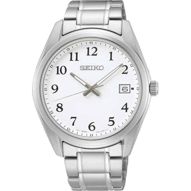 SEIKO 精工 CS 城市簡約手錶 好禮2選1 雙11 優惠(SUR459P1/6N52-00F0S)