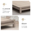 【時尚屋】[NM31]萊爾灰橡雙色床箱型6尺加大雙人床NM31-751(台灣製 免組裝 免運費 臥室系列)